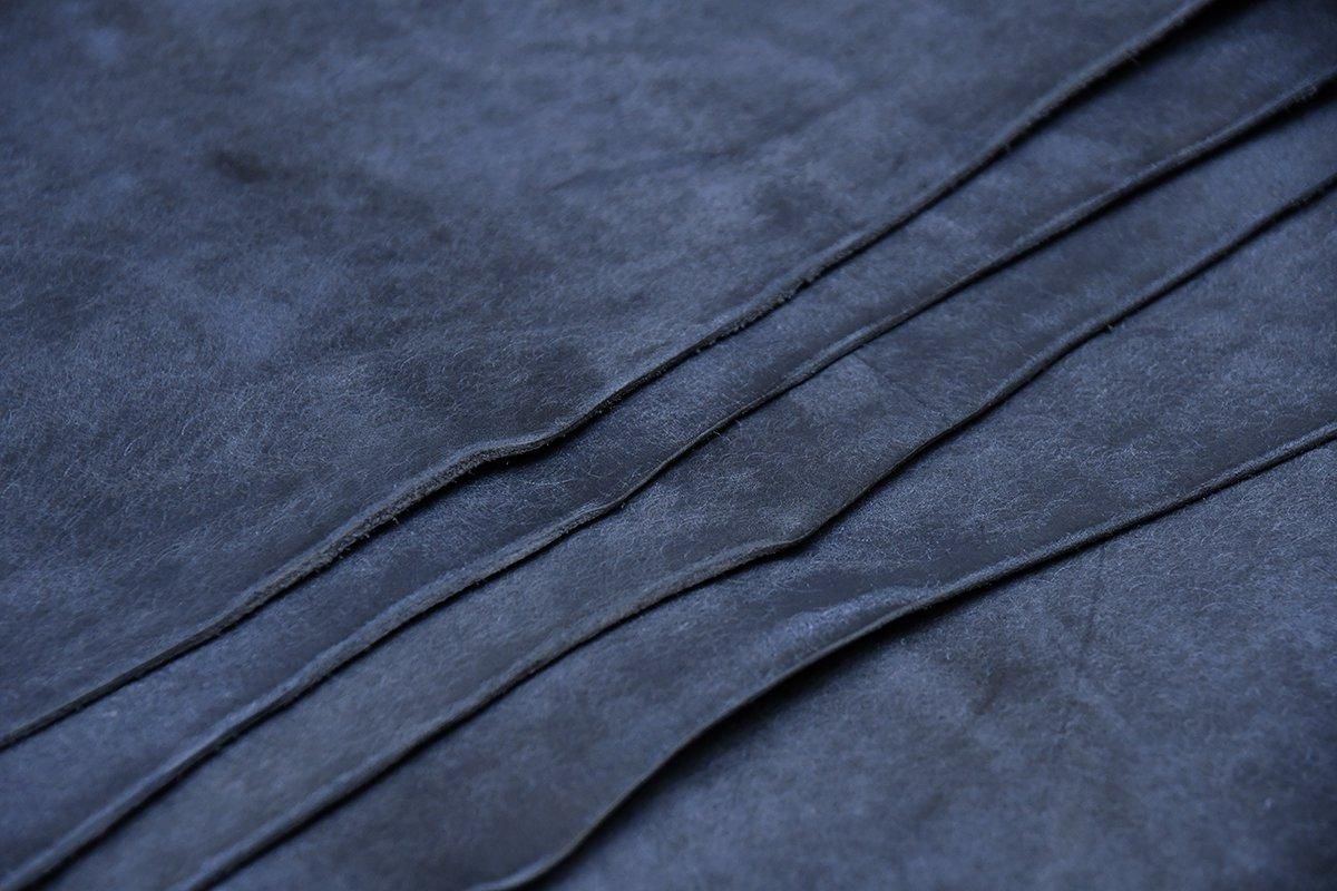 123ミドル　トラッカーウォレット　イタリアンレザーMARGOT【ネイビー】 123ミドル トラッカーウォレット イタリアンレザーMARGOT