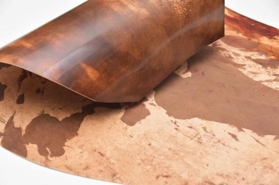 シェルコードバン　ROCADO マーブル ROCADO社のシェルコードバン【MARBLED】#Green / グリーン | 革