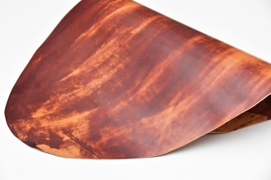 ロカド★シェルコードバン★バーガンディ★スパンカータイプ ROCADO社のシェルコードバン【MARBLED】#Burgundy / バーガンディ | 革