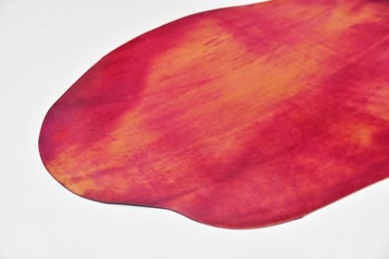 ROCADO社のシェルコードバン【MARBLED】#Pink / ピンク | 革の