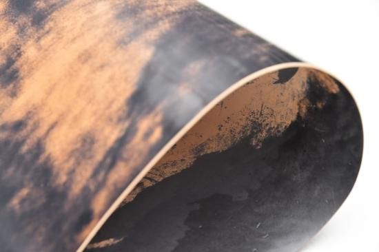 ROCADO社のシェルコードバン【MARBLED】#Black / ブラック | 革 ROCADO社のシェルコードバン【MARBLED】#Black / ブラック | 革