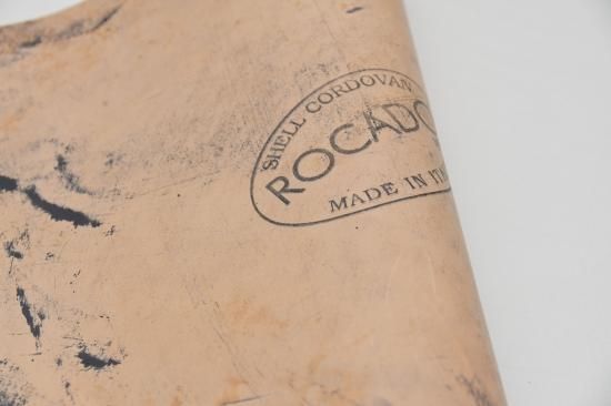 ROCADO社のシェルコードバン【MARBLED】#Black / ブラック | 革 ROCADO社のシェルコードバン【MARBLED】#Black / ブラック | 革