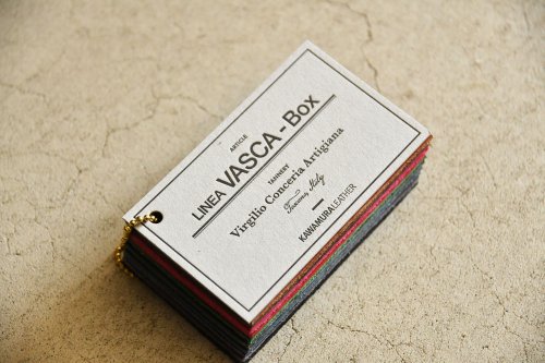 レザースワッチ『LINEA VASCA Box / リネア ヴァスカ ボックス』の商品画像