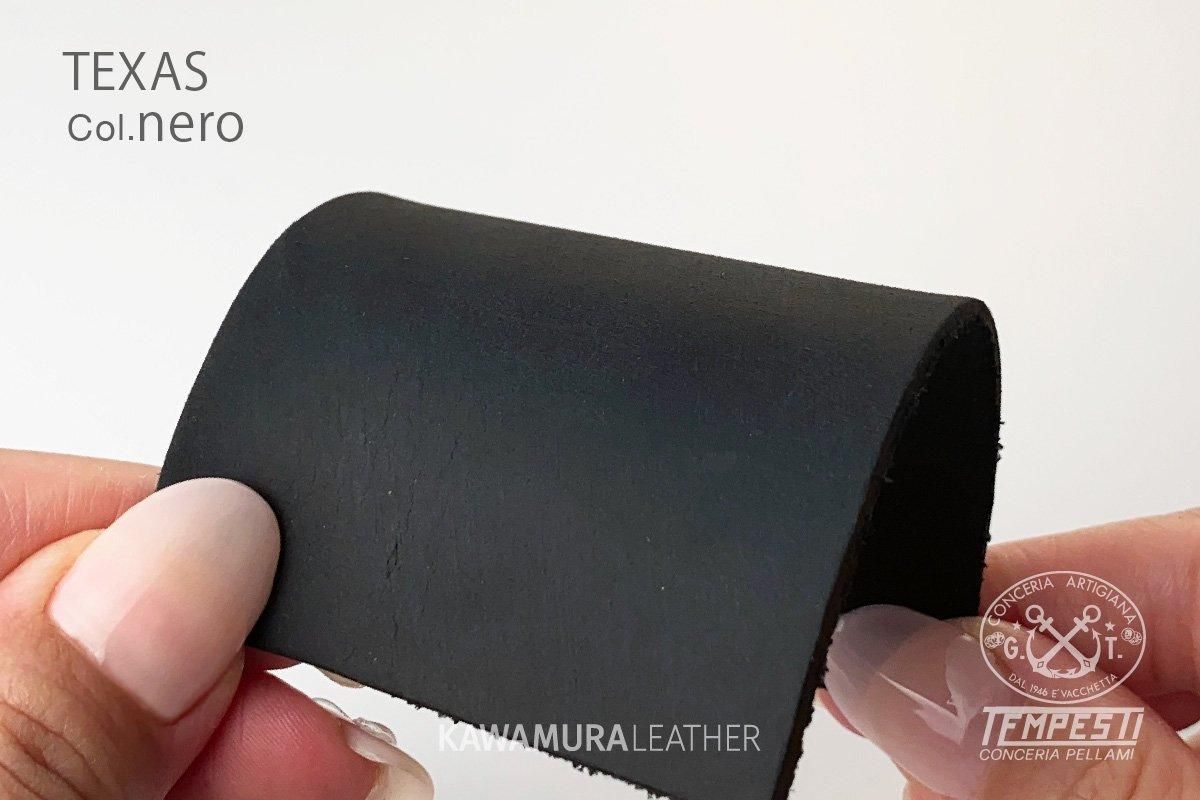 レア　ポラロイド　テン TEMPESTI社が製造する『TEXAS / テキサス』#nero / ネロ | 革の販売