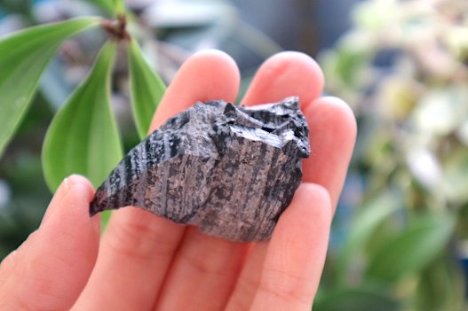 長野県産オブシディアン（スノーフレーク）原石33g - 天然石とオーガニックライフを提案 リュミエールブランシュ