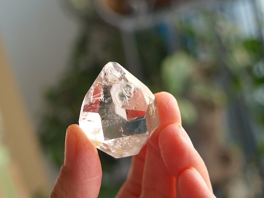 ハーキマーダイヤモンド水晶 原石 21g - Lumiere Blanche