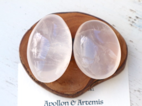 アポロン＆アルテミス・エナジャイズ　ジラソル磨き石２個セット 90+72g