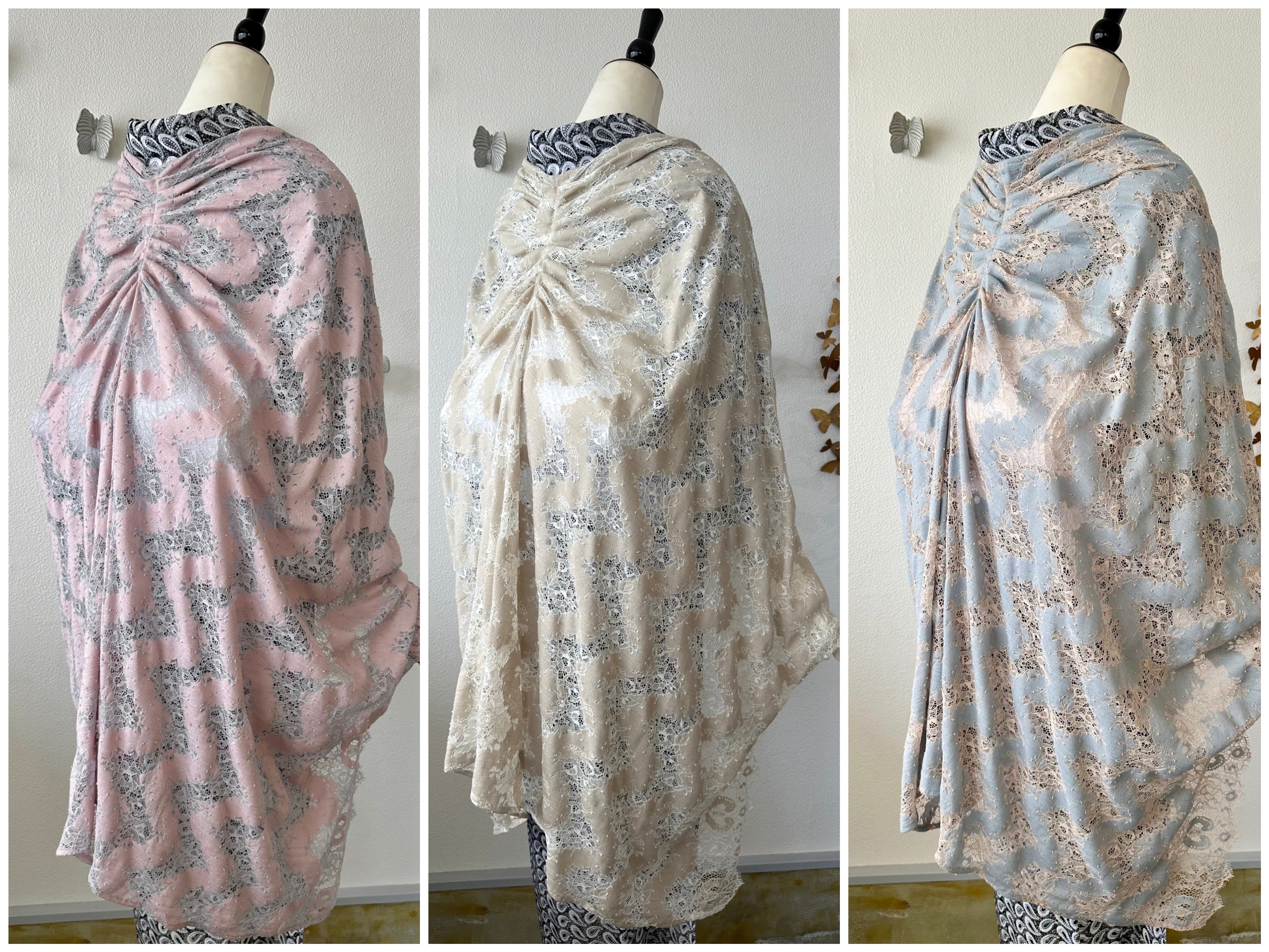 クラシカレースショール - TSUBAKIAN ONLINE STORE クラシカレースショール - TSUBAKIAN ONLINE STORE