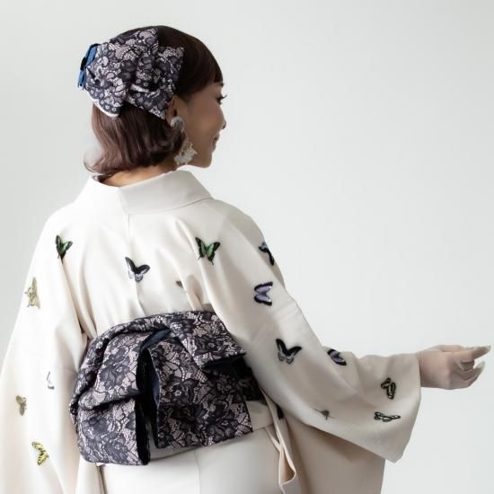 ゴシックレースへこ半幅帯 - TSUBAKIAN ONLINE STORE ゴシックレースへこ半幅帯 - TSUBAKIAN ONLINE STORE