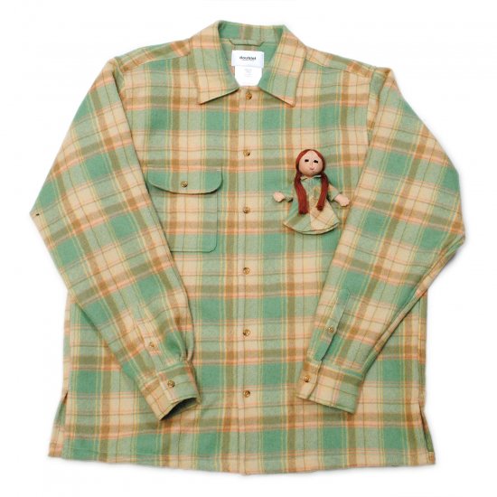 doublet / CHECK SHIRT WITH MY DOLL