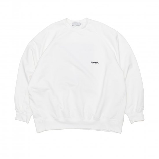 Graphpaper / FUTUR for Graphpaper COMPACT TERRY CREW NECK ( RED BIRD )