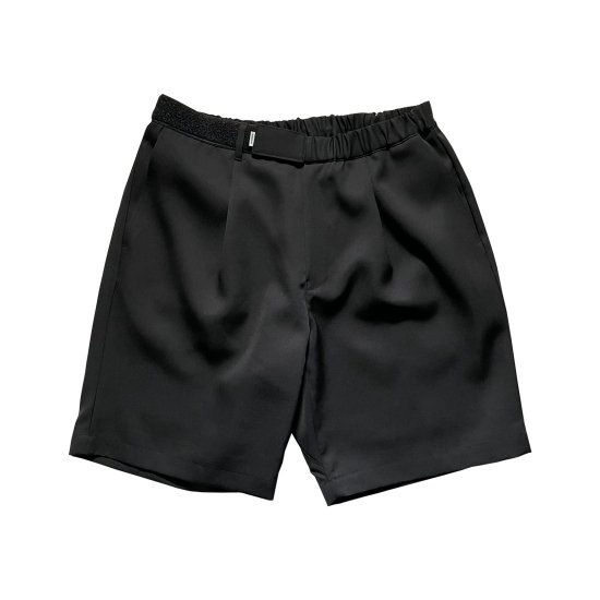 Graphpaper / SCALE OFF WOOL WIDE TUCK CHEF SHORTS