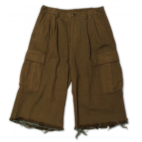 doublet / SILK TWILL MILITARY PANTS