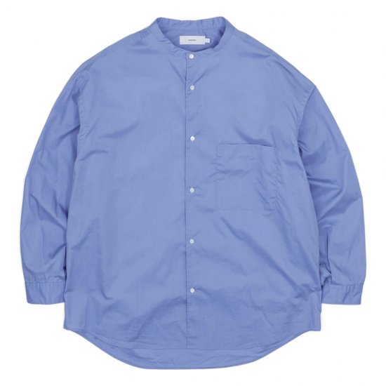 Graphpaper / BROAD L/S OVERSIZED BAND COLLAR SHIRT