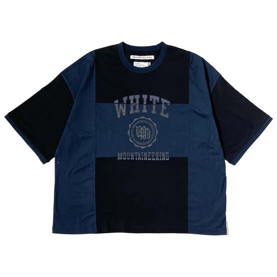 White Mountaineering / RINGER PATCHWORK T-SHIRT