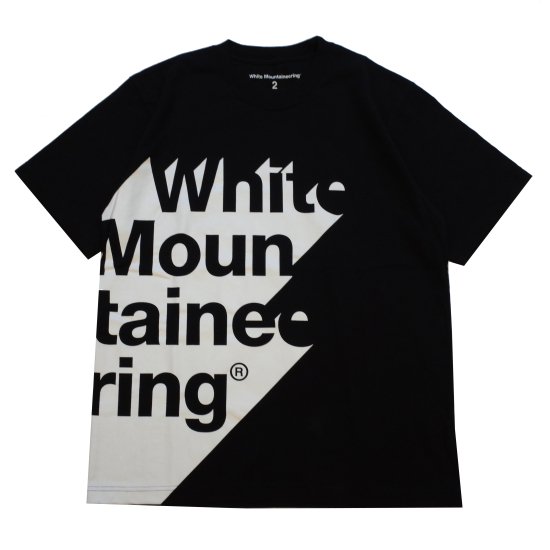 White Mountaineering / WM SHADOW LOGO PRINTED T-SHIRT