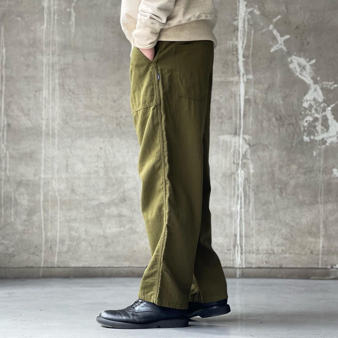 Tap Water タップウォーター23ss Military Trousers - ワークパンツ
