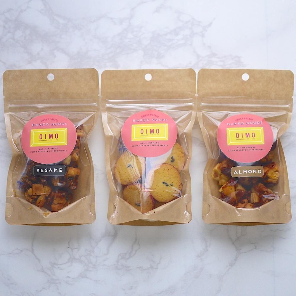 OIMO 焼き菓子 3袋セット|3種の味比べ 自宅用 お試し
