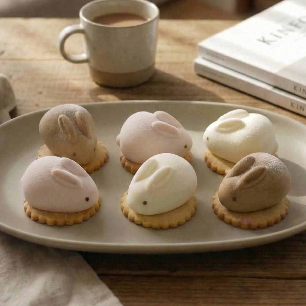 個包装】うさもっち 6個｜新食感 もちもち 高級 和洋菓子 ギフト