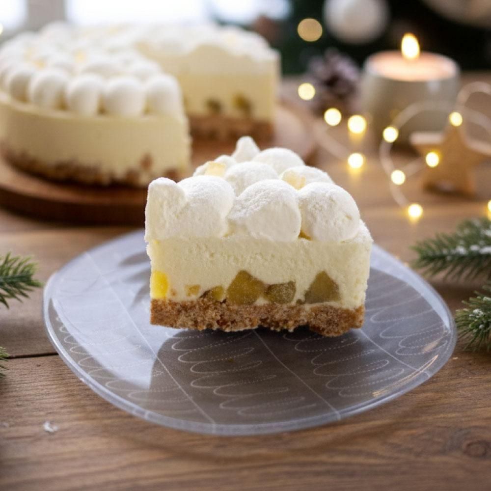 【店頭受取】オイモ ふわとろチーズケーキ 5号ホール |さつまいも チーズムース クリスマスケーキ