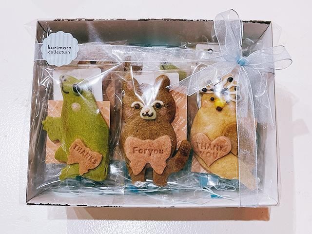 沖縄いきものクッキーギフトセット（8枚入） - いきものクッキーアート