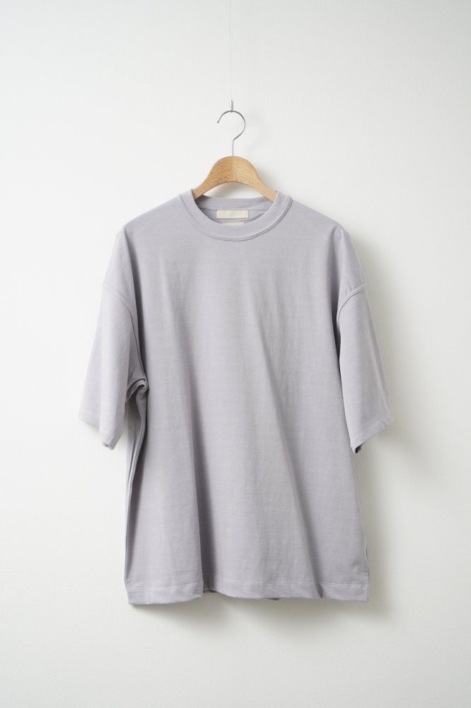 OVERSIZED INSIDE-OUT T-SHIRT(LAVENDER GRAY)