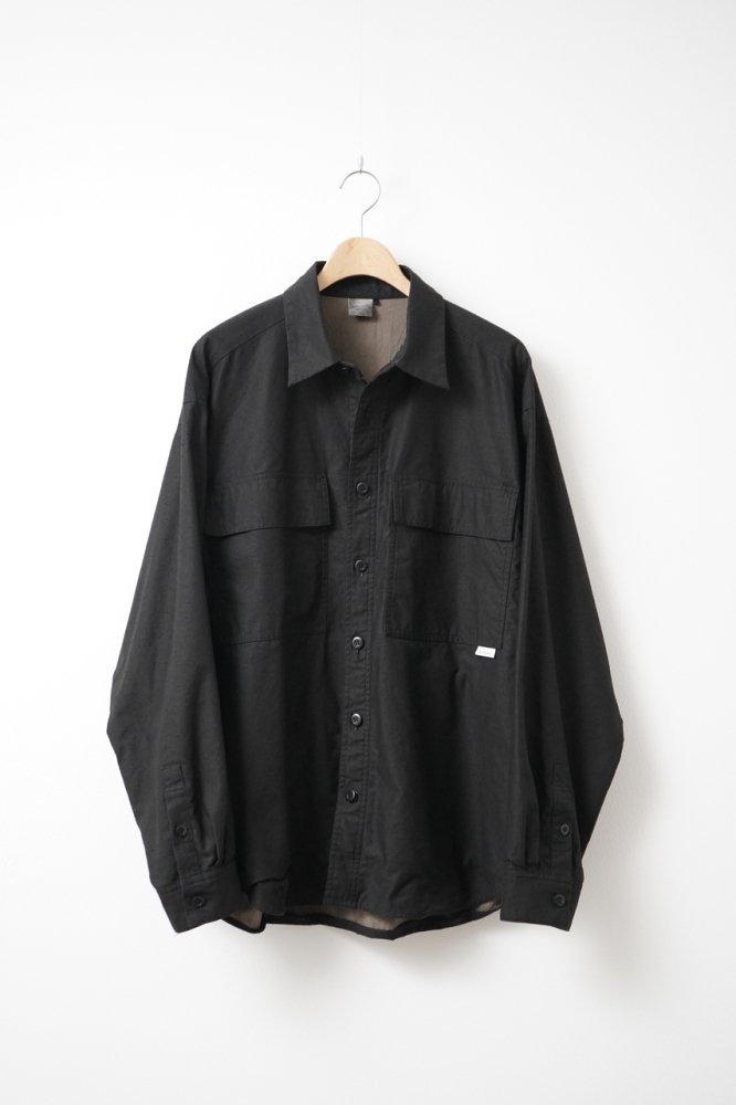 shirt jacket(BLACK)