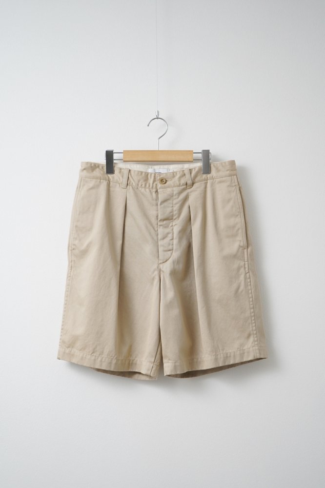 Westpoint Chino Tuck Shorts(BEIGE)