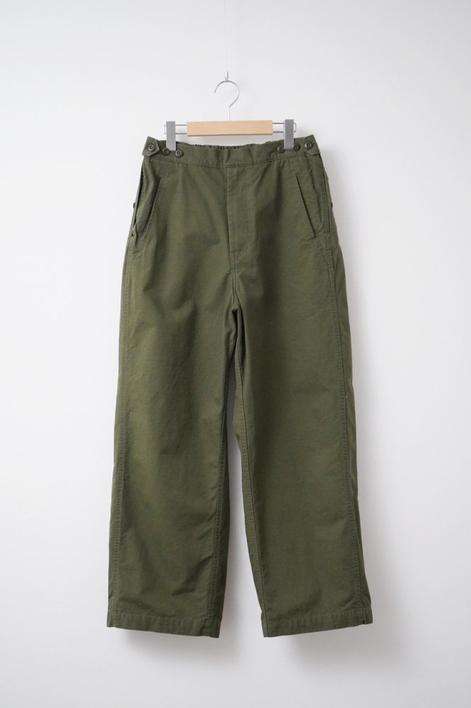 Cotton Ripstop Military Trousers(KHAKI)
