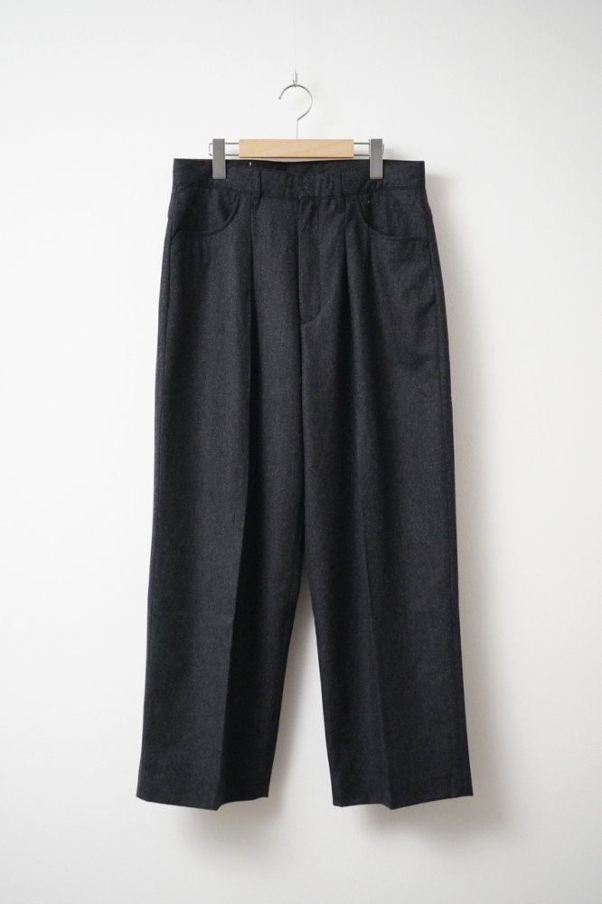 One-tuck Wide Pants(C.Gray)