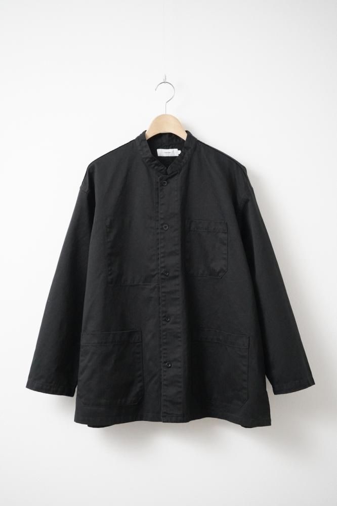 グラフペーパー SUVIN HERRINGBONE BAND COVERALL Suvin Herringbone Band Coverall(BLACK) - H-L