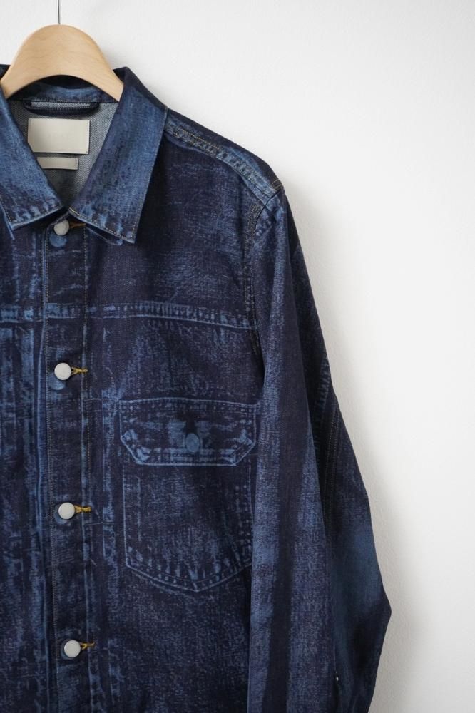 LASER PROCESSED DENIM JACKET(INDIGO) - H-L LASER PROCESSED DENIM JACKET(INDIGO) - H-L