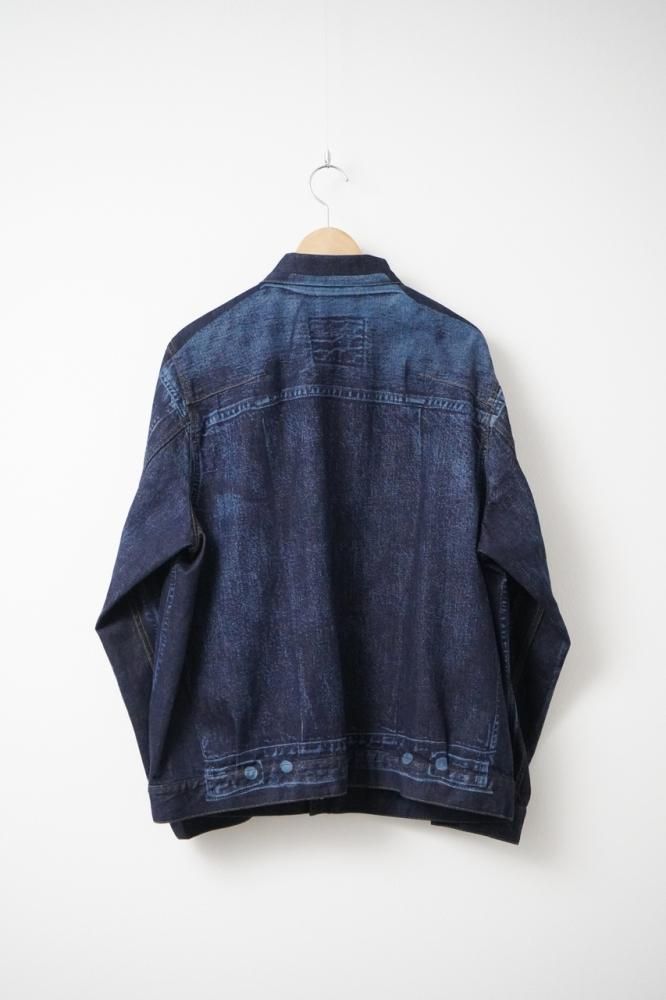 LASER PROCESSED DENIM JACKET(INDIGO) - H-L LASER PROCESSED DENIM JACKET(INDIGO) - H-L