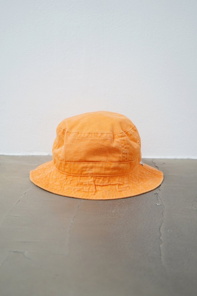 ADAMS / Pigment Dyed Bucket Hat(Tangerine)