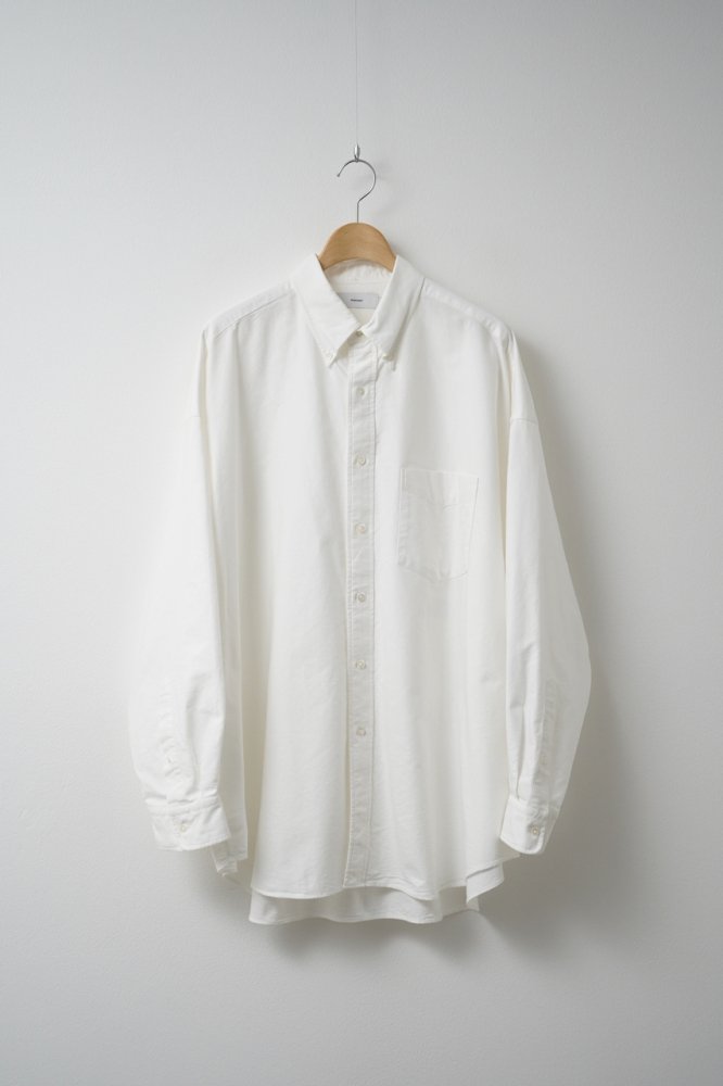 Oxford Oversized B.D Shirt(WHITE)