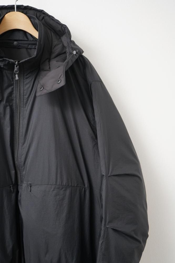 TECH REVERSIBLE PULLOVER PUFF JACKET(BLACK) - H-L