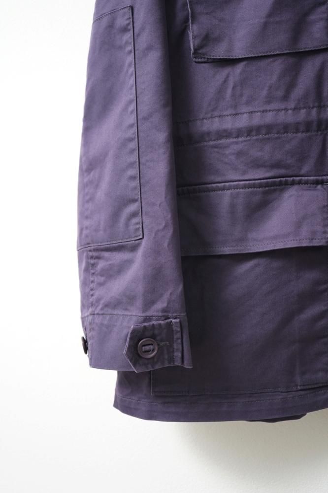 Pigment Drill Field Jacket(PURPLE) - H-L Pigment Drill Field Jacket(PURPLE) - H-L