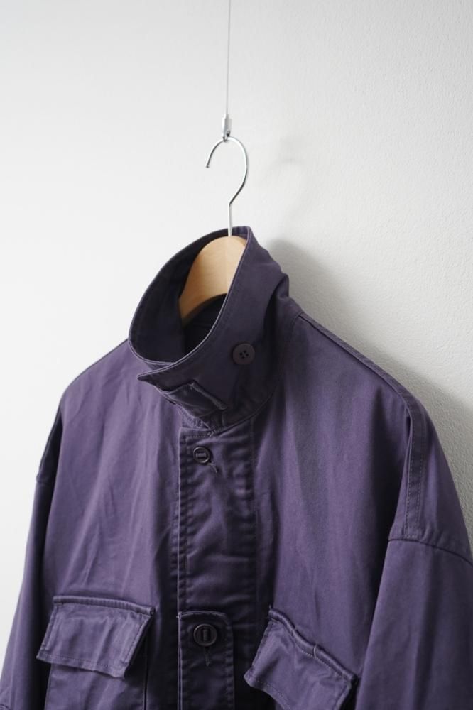 Pigment Drill Field Jacket(PURPLE) - H-L Pigment Drill Field Jacket(PURPLE) - H-L