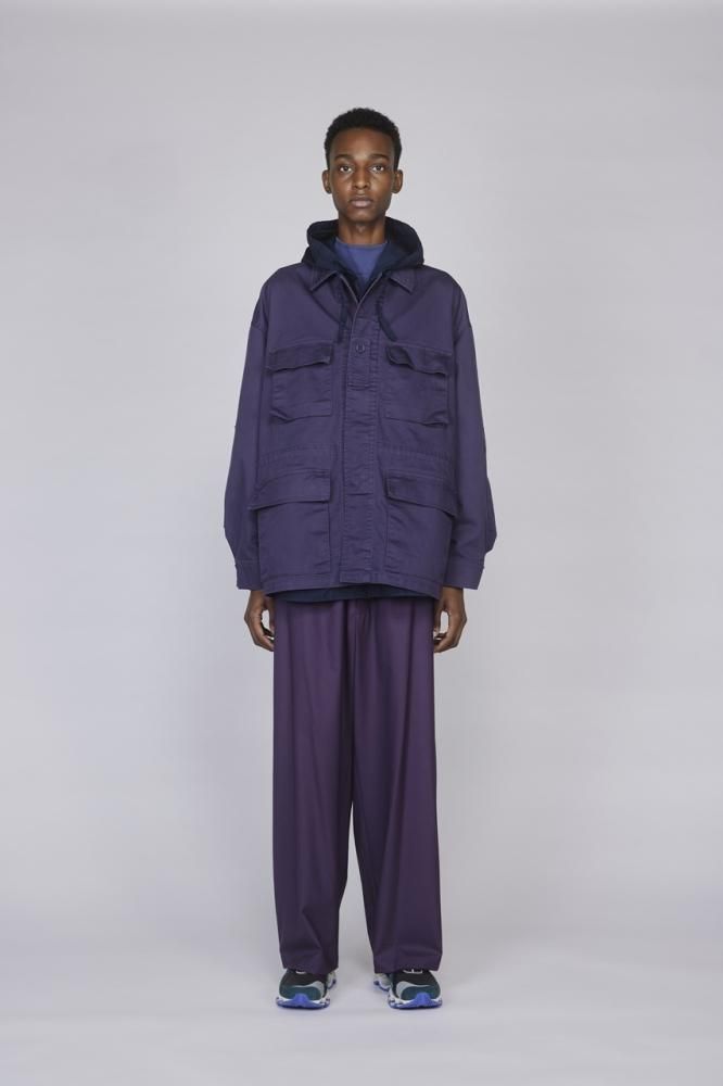 Pigment Drill Field Jacket(PURPLE) - H-L Pigment Drill Field Jacket(PURPLE) - H-L