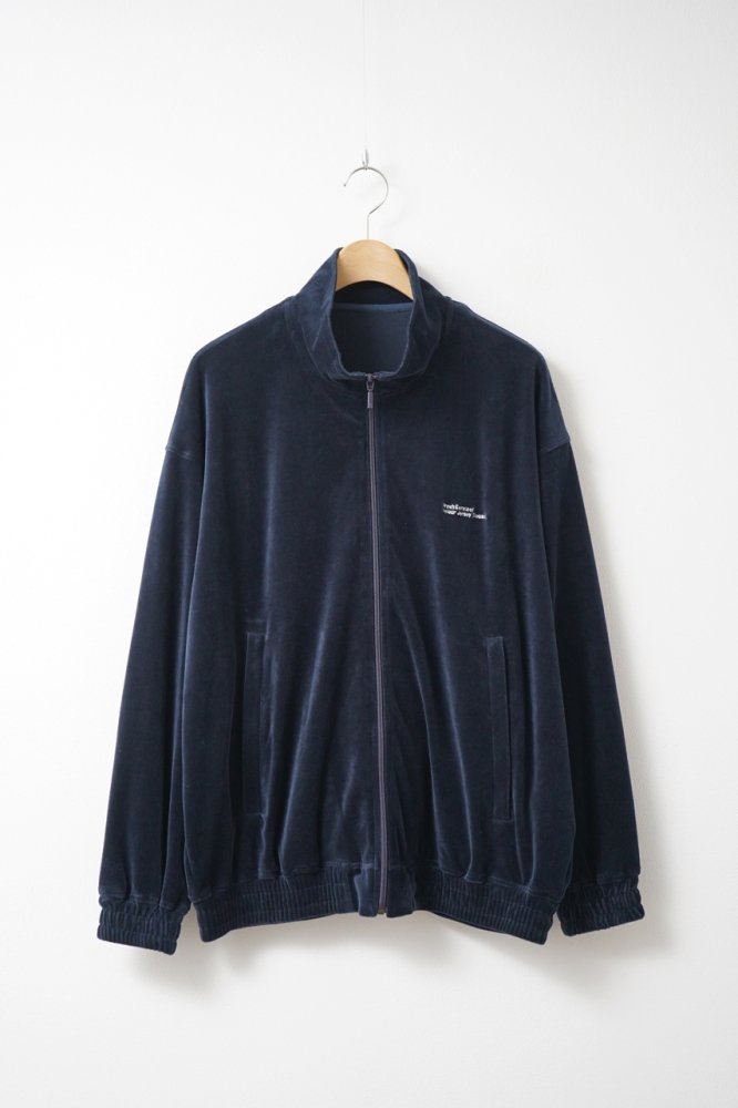 VELOUR JERSEY BLOUSON(NAVY)