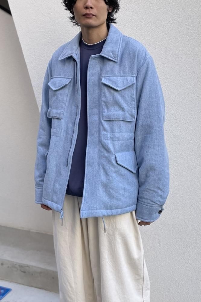 UNUSED Padded M-65 アンユーズド M65 定価8万 US2353 - Padded M-65 Jacket(LIGHT BLUE) - H-L