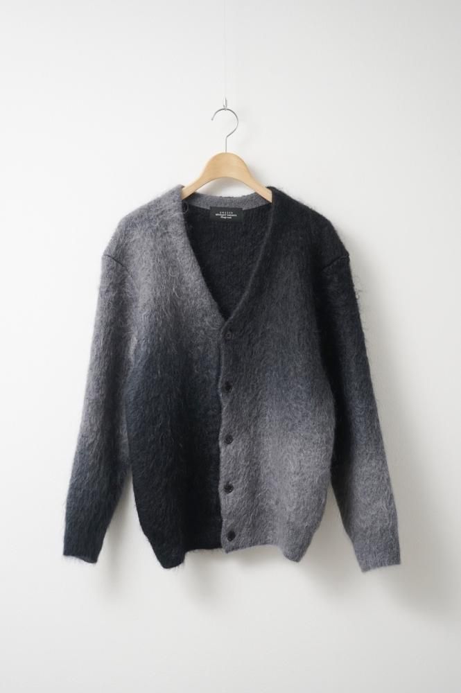 US2376 - Gradation Mohair Cardigan(BLACK) - H-L US2376 - Gradation Mohair Cardigan(BLACK) - H-L