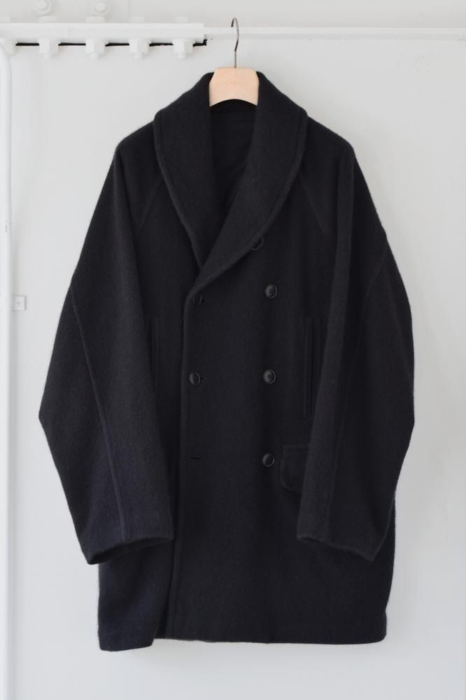 カシミヤマッキノウコート(BLACK) - H-L カシミヤマッキノウコート(BLACK) - H-L