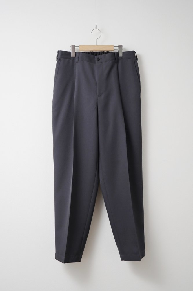 Scale Off Wool Tapered Trousers(C.GRAY)