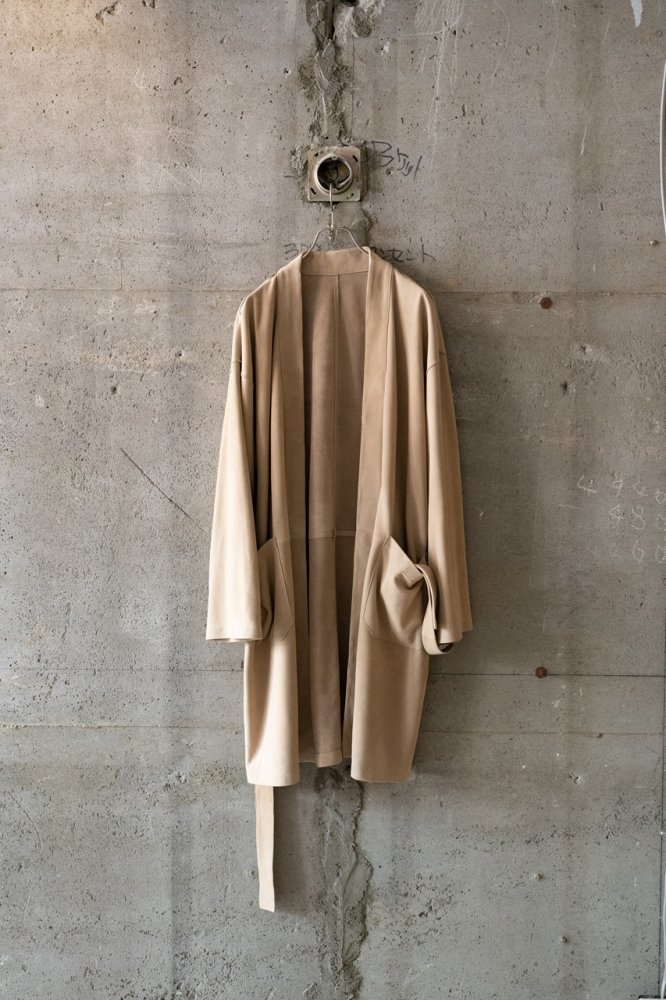 suede gown(beige)