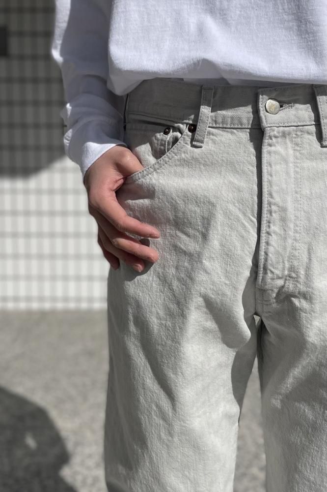 straight denim pant(bleach) - H-L straight denim pant(bleach) - H-L