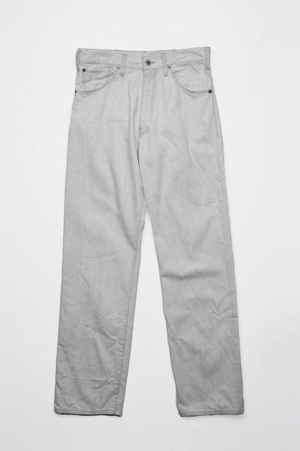 最高の品質 straight denim pant(bleach) - H-L パンツ
