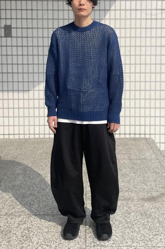 トップス AURALEE Cotton Lily-Yarn Mesh Knit P/O BIOTOP(ビオトープ) / 【AURALEE】COTTON LILY-YARN MESH KNIT P