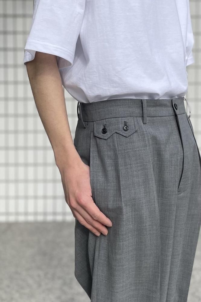 Unlikely Sawtooth Flap 2P Trousers Tropical(Gray) - H-L
