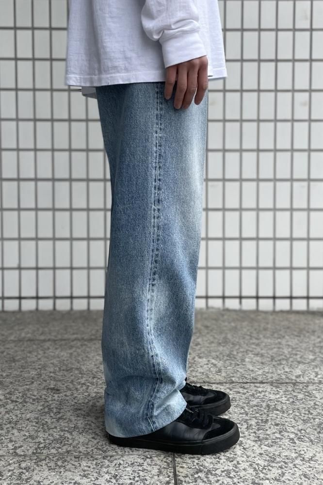TANAKA / THE JEAN TROUSERS(BLEACH BLUE) - H-L TANAKA / THE JEAN TROUSERS(BLEACH BLUE) - H-L